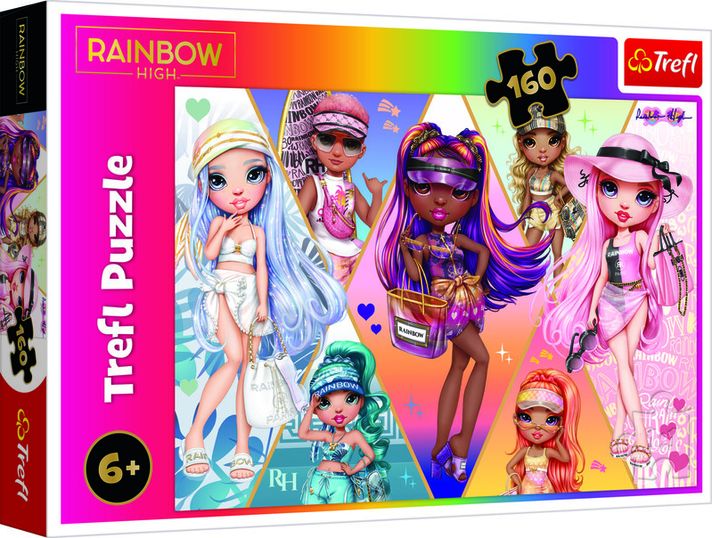 TREFL - Puzzle Rainbow High: Boldog barátok 160 db