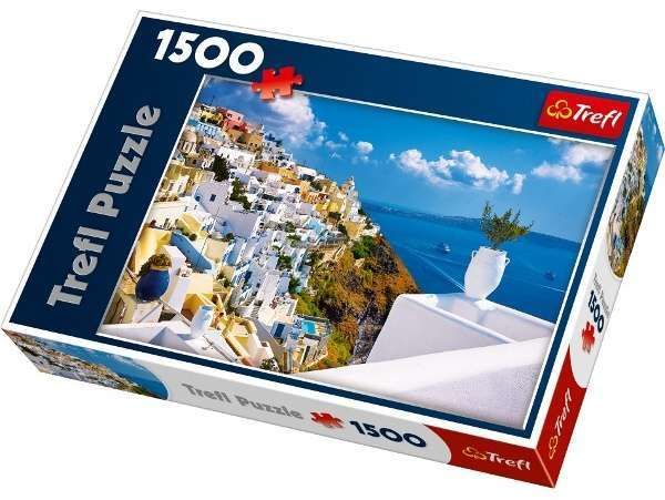 TREFL - Puzzle Santorini - Görögország. 1500D