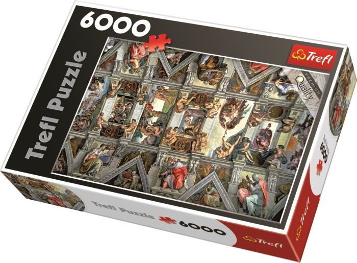 TREFL - Puzzle Sixtus-kápolna 6000 darab