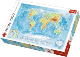 TREFL - Puzzle földrajzi térkép 1000