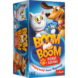 TREFL - Találja meg a társasjáték Boom Boom kutyák és macskák