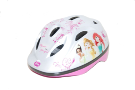 VOLARE - kerékpáros sisak Disney Princess - Fehér Rózsaszín - 51-55 cm