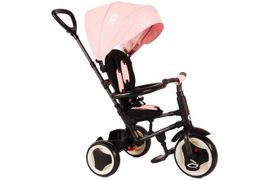 VOLARE - gyermek tricikli, háromkerekű Rito Deluxe, rózsaszín