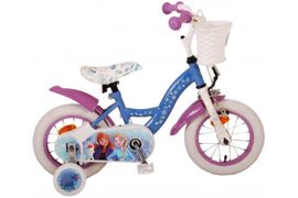 VOLARE - Gyermek kerékpár Disney Frozen 2 - lányok - 12 hüvelyk - kék / lila