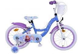 VOLARE - Gyermek kerékpár Disney Frozen 2 - lányok - 14 hüvelyk - kék/lila