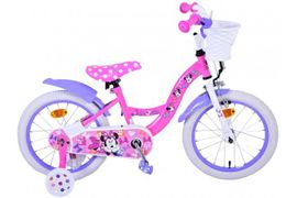 VOLARE - Gyermek kerékpár Disney Minnie Cutest Ever!!! - 16 hüvelyk - Rózsaszín