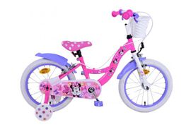 VOLARE - Gyermek kerékpár Disney Minnie - Lányok - 16 hüvelyk - Rózsaszín