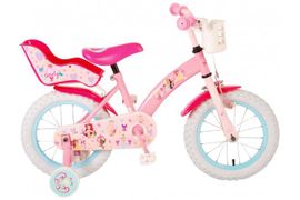VOLARE - Disney Princess gyerek kerékpár - Lányok - 14 hüvelyk - Rózsaszín