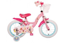 VOLARE - Gyermek kerékpár Disney Princesses - lányok - 14 hüvelyk - rózsaszín