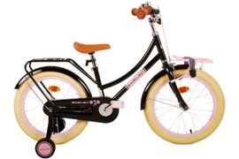 VOLARE - Gyermek kerékpár Excellent - lányok - 18 hüvelyk - fekete - 95% összeszerelve