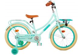 VOLARE - Gyermek kerékpár Excellent - lányok - 18 hüvelyk - zöld - 95% összeszerelve