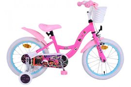 VOLARE - Gyermek kerékpár LOL Surprise - Lányok - 16 hüvelyk - Rózsaszín