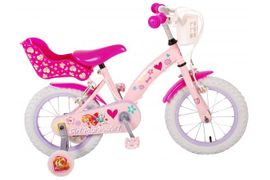VOLARE - Gyermek kerékpár Paw Patrol - lányok - 14 hüvelyk - rózsaszín