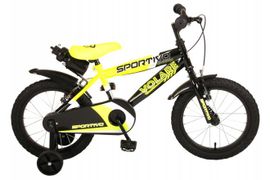 VOLARE - Sportivo gyermek kerékpár Neon sárga fekete 16 "