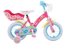 VOLARE - Gyerek kerékpár lányoknak, Peppa Pig ,, 12"- rózsaszín