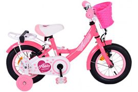 VOLARE - Gyermek kerékpár Volare Ashley - lányok - 12" - rózsaszín/piros - két kézifék