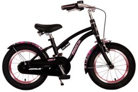 VOLARE - Gyermek kerékpár Volare Miracle Cruiser - lányok - 14" - matt fekete - Prime Collection