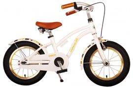 VOLARE - Gyermek kerékpár Volare Miracle Cruiser - lányok - 14" - fehér - Prime Collection