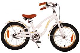 VOLARE - Gyermek kerékpár Volare Miracle Cruiser - lányok - 16" - fehér - Prime Collection