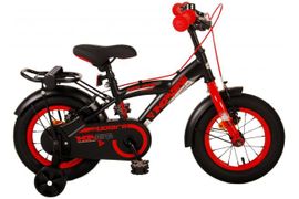 VOLARE - Gyermek kerékpár Volare Thombike - fiú - 12" - fekete piros - két kézifék
