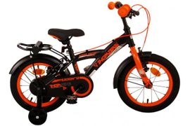VOLARE - Gyermek kerékpár Volare Thombike - fiú - 14" - fekete narancs - két kézifék