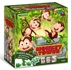 WADER - Monkey Tower - családi játék