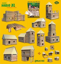 WALACHIA - VARIO XL 184 darabos fa építő készlet
