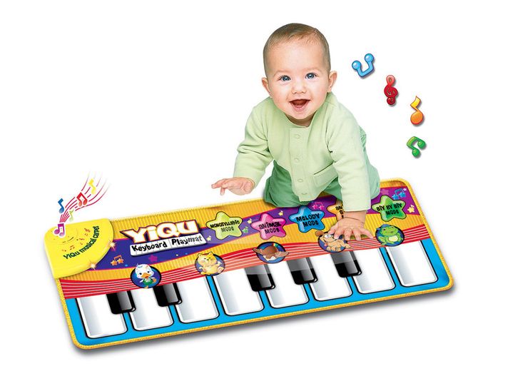 WIKY - Zongora - tapintható takaró csecsemők számára