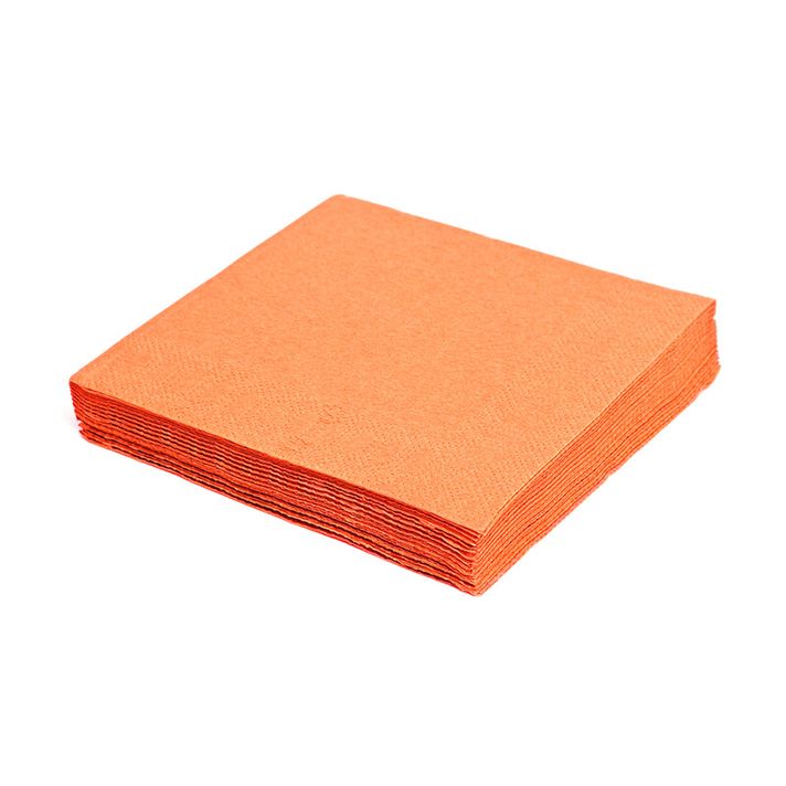 WIMEX - Törlőkendő 3 rétegű, 33x33cm, narancssárga /20db/
