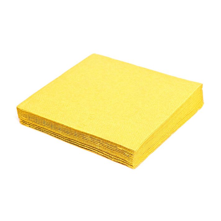 WIMEX - Törlőkendő 3 rétegű, 33x33cm, sárga /20db/
